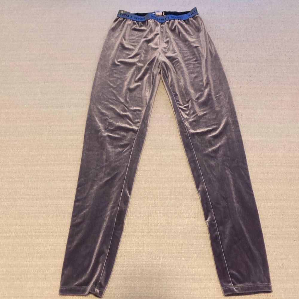 Victoria's Secret Men's Gray Velvet Joggers